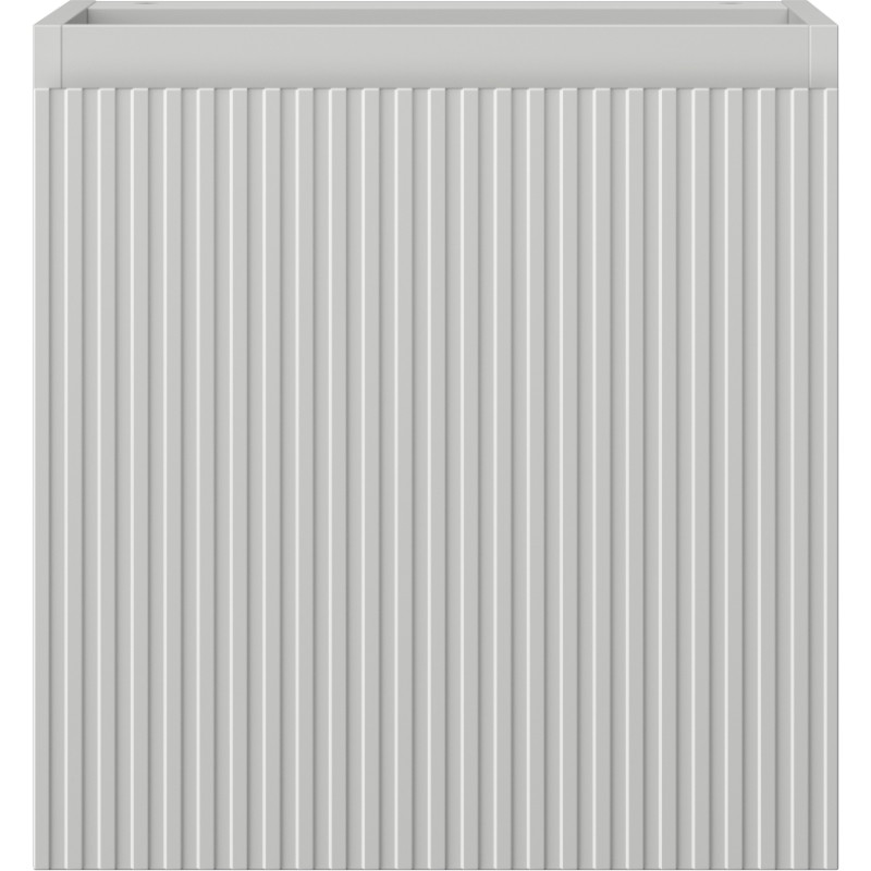 Mexen Rivel vannitoakapp valamu alune 45 cm, 1 uks, sooneline, hall matt - 91A21-04547-1-BF62