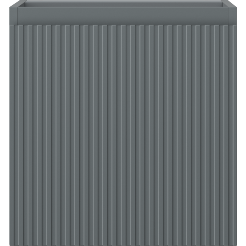 Mexen Rivel mobile da bagno sottolavabo 45 cm, 1 porta, scanalato, grafite opaco - 91A21-04547-1-BF66