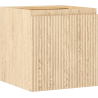Mexen Rivel Badezimmerschrank 45 cm, 1 Tür, geriffelt, Eiche - 91A21-04547-1-BF81
