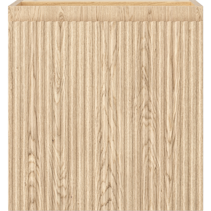 Mexen Rivel mobile da bagno sottolavabo 45 cm, 1 porta, scanalato, rovere - 91A21-04547-1-BF81