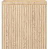 Mexen Rivel Badezimmerschrank 45 cm, 1 Tür, geriffelt, Eiche - 91A21-04547-1-BF81