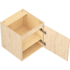 Mexen Rivel Badezimmerschrank 45 cm, 1 Tür, geriffelt, Eiche - 91A21-04547-1-BF81