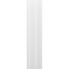 Mexen Rivel Badezimmerpfosten 35 cm, 1 Tür, geriffelt, weiß matt - 91A21-03016-1-BF01