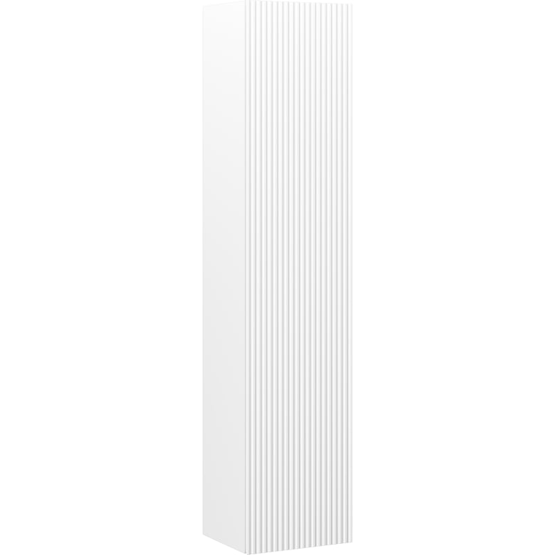 Mexen Rivel vannitoakapp 35 cm, 1 uks, rihveldatud, valge matt - 91A21-03016-1-BF01