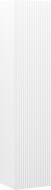 Mexen Rivel bathroom column 35 cm, 1 door, fluted, white matte - 91A21-03016-1-BF01