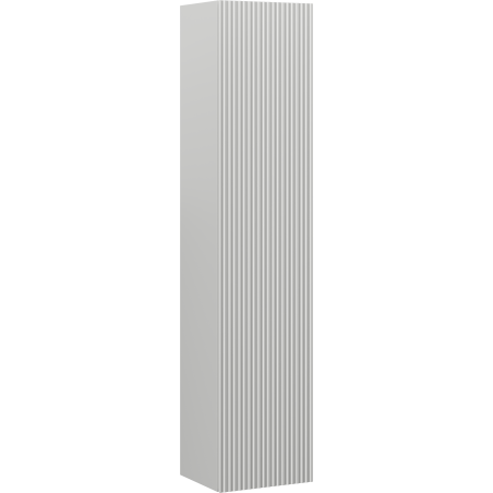 Mexen Rivel Badezimmersäule 35 cm, 1 Tür, gerillt, grau matt - 91A21-03016-1-BF62