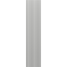 Mexen Rivel Badezimmersäule 35 cm, 1 Tür, gerillt, grau matt - 91A21-03016-1-BF62