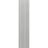 Mexen Rivel bathroom column 35 cm, 1 door, grooved, grey matte - 91A21-03016-1-BF62