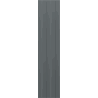 Mexen Rivel bathroom tall cupboard 35 cm, 1 door, grooved, matt graphite - 91A21-03016-1-BF66