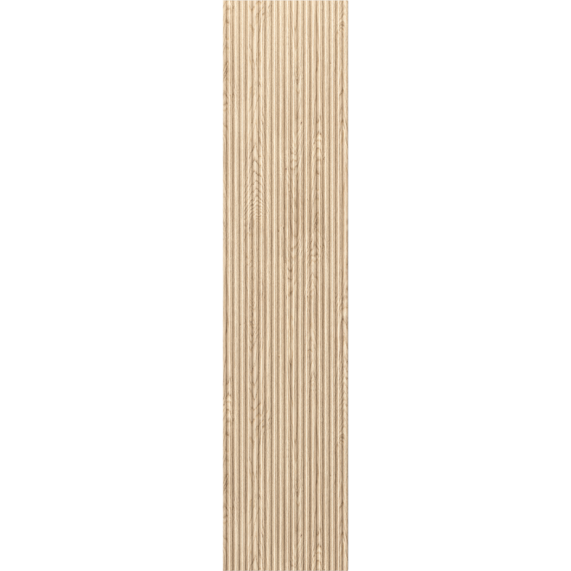 Mexen Rivel Badschrank 35 cm, 1 Tür, gerillt, Eiche - 91A21-03016-1-BF81