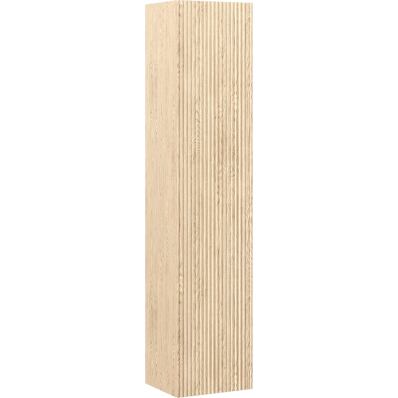 Mexen Rivel ormarić za kupaonicu 35 cm, 1 vrata, riflani, hrast - 91A21-03016-1-BF81