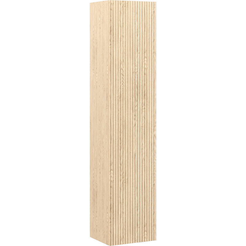 Mexen Rivel vannas istabas skapītis 35 cm, 1 durvis, rievots, ozols - 91A21-03016-1-BF81