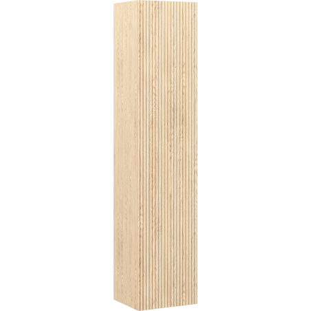 Mexen Rivel Badschrank 35 cm, 1 Tür, gerillt, Eiche - 91A21-03016-1-BF81