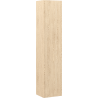 Mexen Rivel columna de baño 35 cm, 1 puerta, acanalada, roble - 91A21-03016-1-BF81