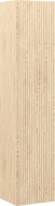 Mexen Rivel colonne de salle de bain 35 cm, 1 porte, cannelée, chêne - 91A21-03016-1-BF81