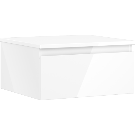 Mexen Orio mobile da bagno da 50 cm con piano, 1 cassetto, bianco lucido - 91A10-05023-1-BFC00