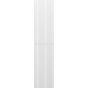Mexen Rivel bathroom pillar 35 cm, 2 doors, grooved, white matte - 91A21-03016-2-BF01