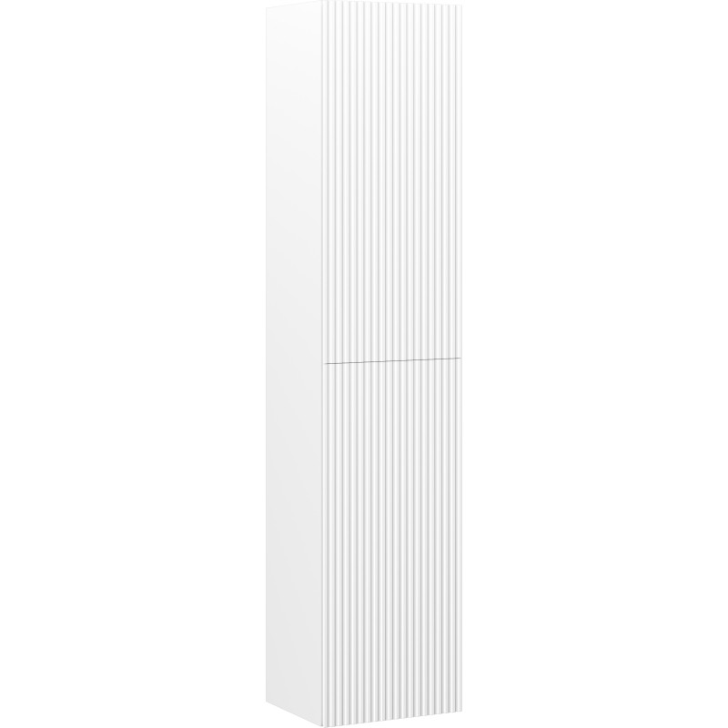 Mexen Rivel ormarić za kupaonicu 35 cm, 2 vrata, rezbareni, bijeli mat - 91A21-03016-2-BF01