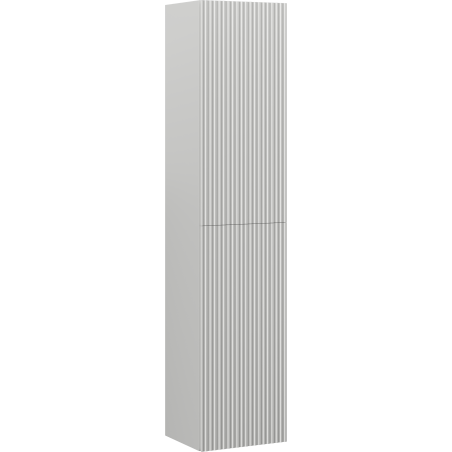Mexen Rivel Badezimmerschrank 35 cm, 2 Türen, gerillt, grau matt - 91A21-03016-2-BF62