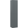 Mexen Rivel Badschrank 35 cm, 2 Türen, gerillt, Graphit matt - 91A21-03016-2-BF66