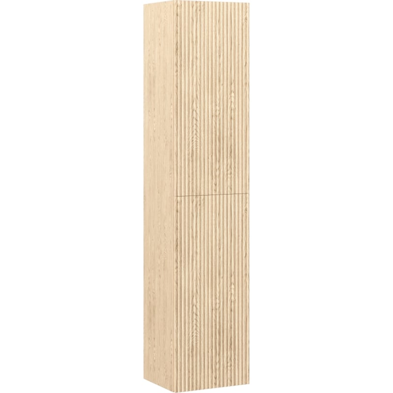 Mexen Rivel kupaonski ormarić 35 cm, 2 vrata, rebrasti, hrast - 91A21-03016-2-BF81