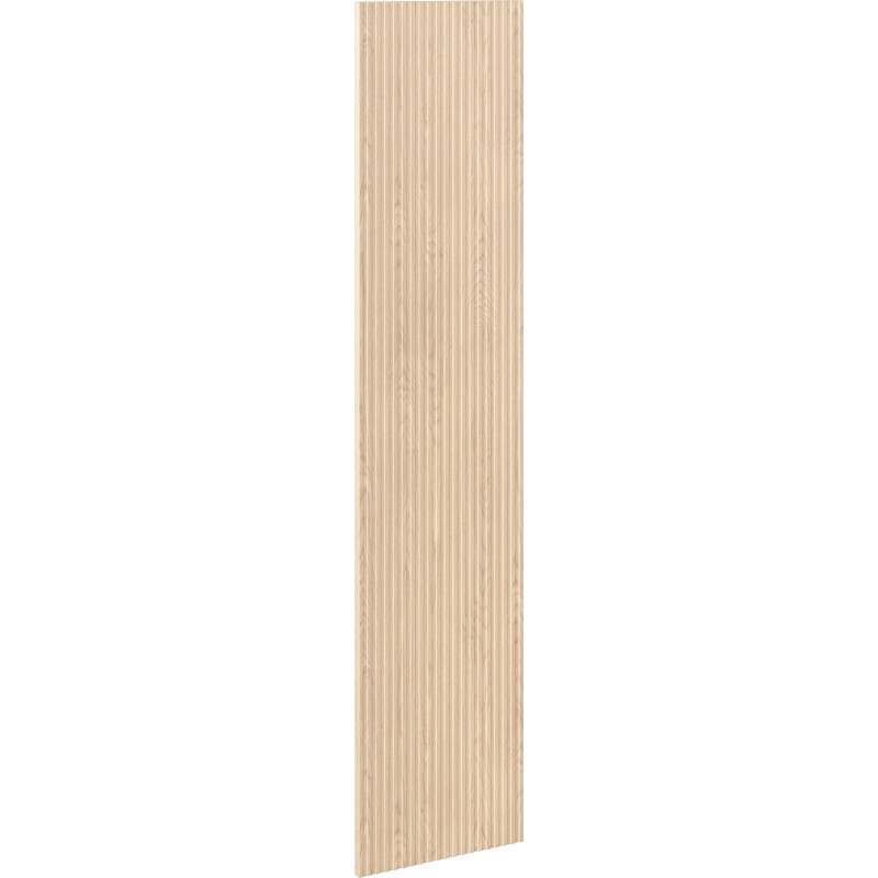 Mexen Rivel Front geriffelt für den Korpus eines Badezimmerschranks 35 x 160 cm, Eiche - 91A21-1600-300-1-81