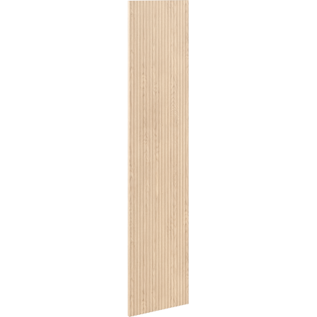 Mexen Rivel façade rainurée pour corps d'armoire de salle de bain 35 x 160 cm, chêne - 91A21-1600-300-1-81