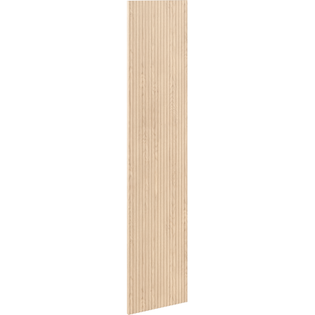 Mexen Rivel front rainuré pour le corps du meuble de salle de bain 35 x 160 cm, chêne - 91A21-1600-300-1-81