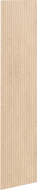 Mexen Rivel gegroefde voorkant voor badkamerkastlichaam 35 x 160 cm, eik - 91A21-1600-300-1-81