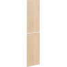 Mexen Rivel Front geriffelt für den Badezimmerschrankkorpus 35 x 80 cm (2 Stk.), Eiche - 91A21-1600-300-2-81