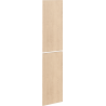 Mexen Rivel Riffelfront für den Korpus des Badezimmerschranks 35 x 80 cm (2 Stk.), Eiche - 91A21-1600-300-2-81