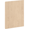 Mexen Rivel fluted front for bathroom cabinet body 45 x 43.5 cm, oak - 91A21-0450-470-1-81