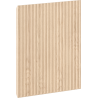 Mexen Rivel frente estriado para corpo de armário de casa de banho 45 x 43,5 cm, carvalho - 91A21-0450-470-1-81