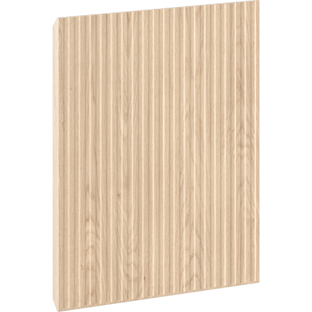 Mexen Rivel ribbed front for bathroom cabinet body 40 x 43.5 cm, oak - 91A21-0400-470-1-81