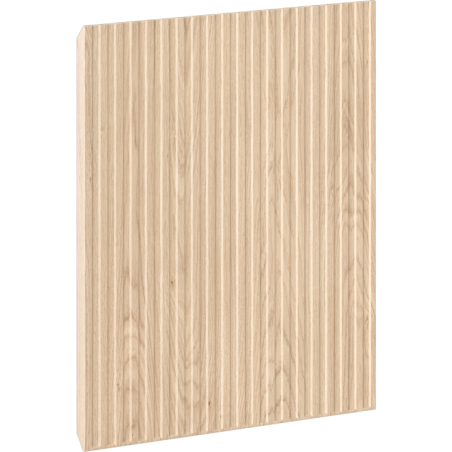Mexen Rivel geribbelde voorkant voor kastlichaam 35 x 43,5 cm, eiken - 91A21-0350-470-1-81