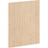 Mexen Rivel geribbelde voorkant voor kastlichaam 35 x 43,5 cm, eiken - 91A21-0350-470-1-81