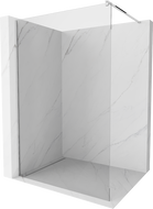 Mexen Kioto Walk-in Shower Wall 160 x 200 cm, Transparent 8 mm, Chrome - 800-160-101-01-00