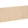 Mexen Rivel front ryflowany do korpusu szafki łazienkowej 80 x 43,5 cm, dąb - 91A20-0800-470-1-81