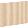 Mexen Rivel grooved front for bathroom cabinet body 60 x 43.5 cm, oak - 91A20-0600-470-1-81