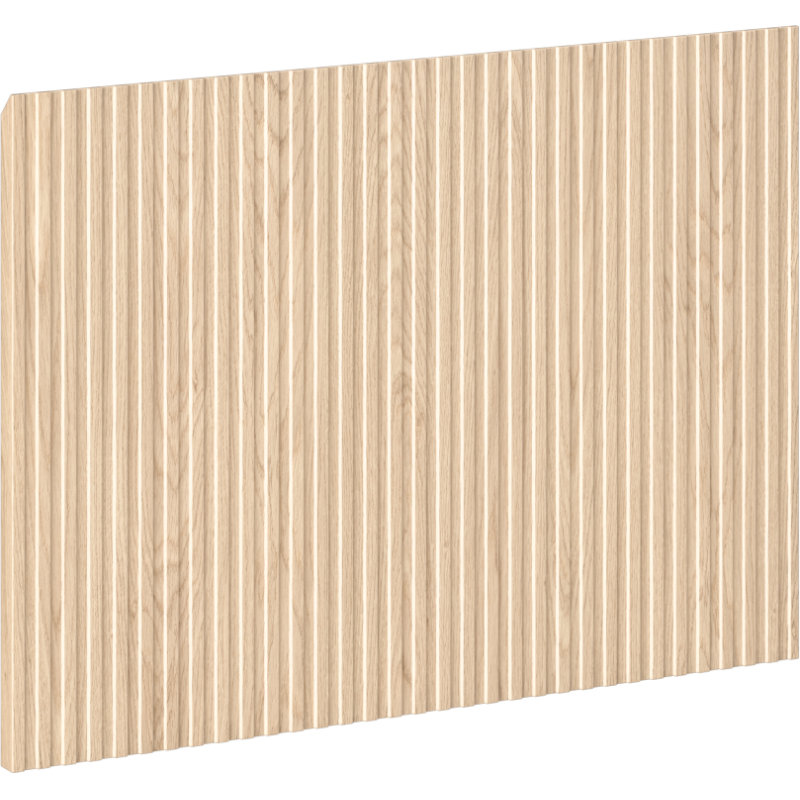 Mexen Rivel fluted front for bathroom cabinet body 50 x 43.5 cm, oak - 91A20-0500-470-1-81