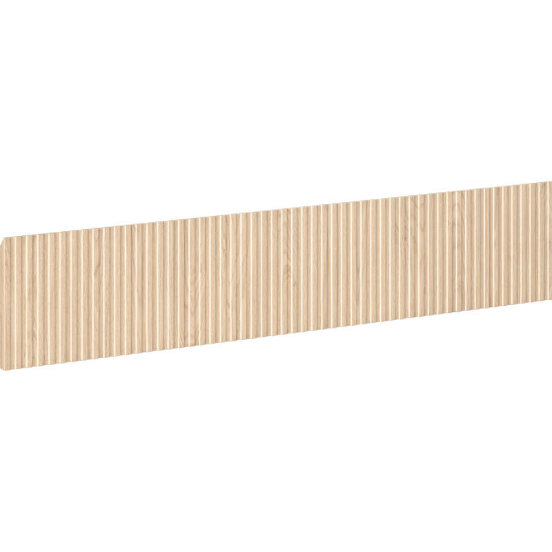 Mexen Rivel Front geriffelt für den Badschrankkorpus 80 x 20 cm, Eiche - 91A20-0800-235-1-81