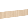 Mexen Rivel esipaneel kapi korpusele, ribidega, 80 x 20 cm, tamm - 91A20-0800-235-1-81