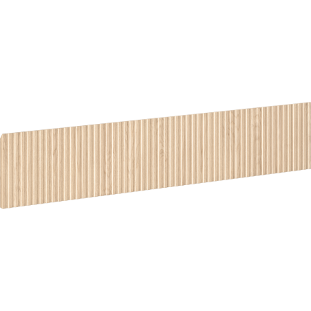 Mexen Rivel fluted front for bathroom cabinet body 100 x 20 cm, oak - 91A20-1000-235-1-81