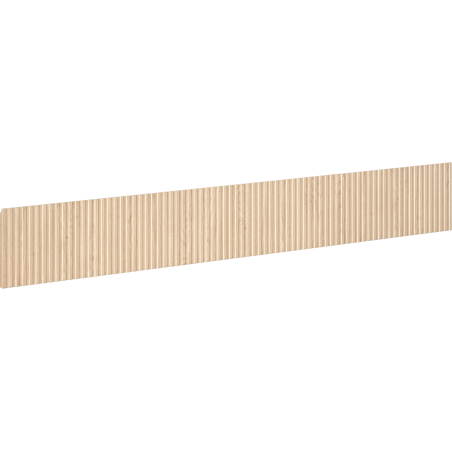 Mexen Rivel Vorderseite geriffelt für Waschtischunterschrank 140 x 20 cm, Eiche - 91A20-1400-235-1-81