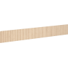 Mexen Rivel Vorderseite geriffelt für Waschtischunterschrank 140 x 20 cm, Eiche - 91A20-1400-235-1-81