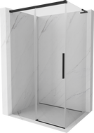 Mexen Rox L cabine de duche deslizante 100 x 85 cm, transparente, preta - 8C2L-100-085-70-00