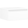 Mexen Orio mobile da bagno sospeso 50 cm con piano, 1 cassetto, bianco opaco - 91A10-05023-1-BFC01