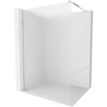 Mexen Kioto Duschwand Walk-in 100 x 200 cm, frost 8 mm, Chrom - 800-100-101-01-30