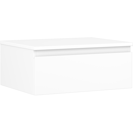 Mexen Orio mobiletto del bagno sotto il lavandino 60 cm con piano, 1 cassetto, bianco opaco - 91A10-06023-1-BFC01