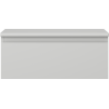 Mexen Orio Badezimmerschrank unter Waschbecken 60 cm mit Arbeitsplatte, 1 Schublade, graumatt - 91A10-06023-1-BFC62